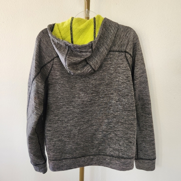 American Eagle Active Flex Fleece Lined Jacket Mens Size Medium Gray Zip Up - Picture 6 of 6